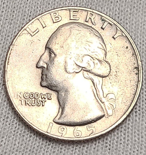 1965-Quarter-Strike-Thru-?