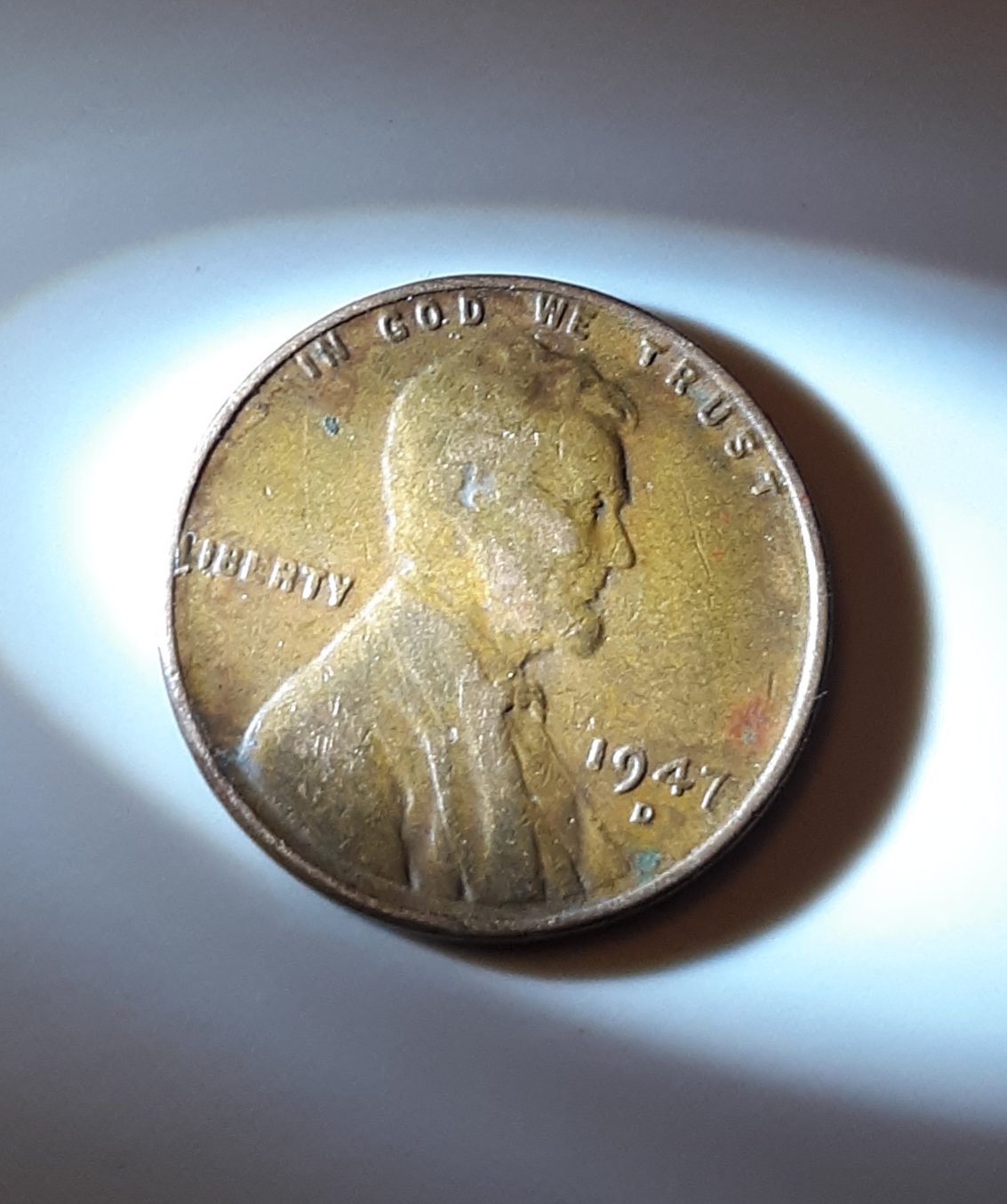 1947-D-Wheat-Penny-W-Damage.-Anyone-Ever-Seen-This-Before