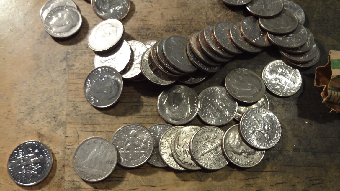 Dime-Roll-Searching