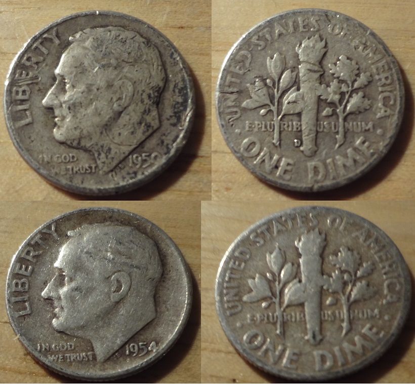 Dime-Roll-Searching