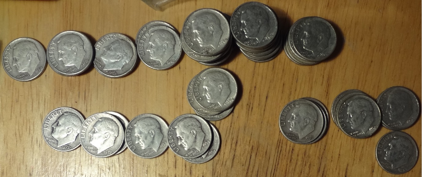 Dime-Roll-Searching