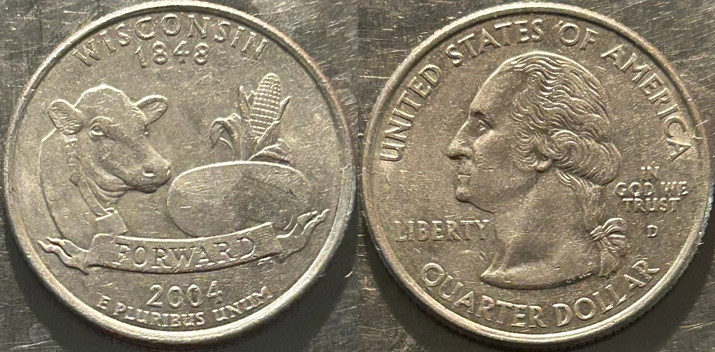 Found-A-2004-D-Wisconsin-Extra-Leaf-High-Quarter-CRH!