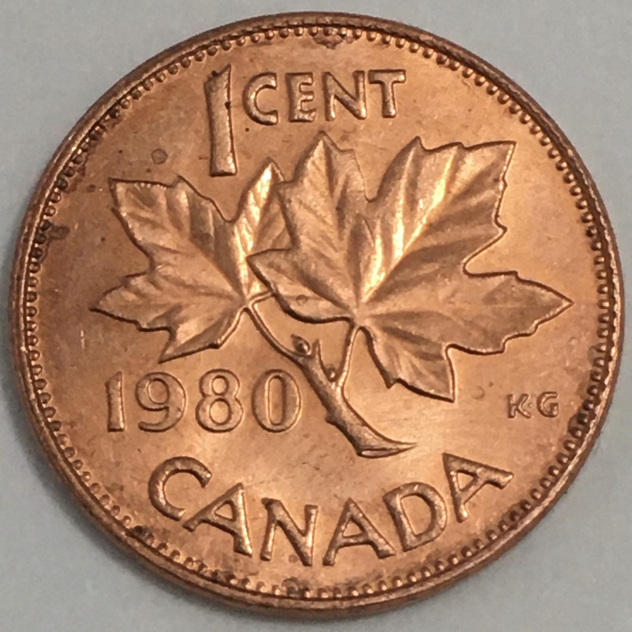 1980---1-Cent-Die-Clash-With-Extra-Set-Of-Denticles-On-Reverse