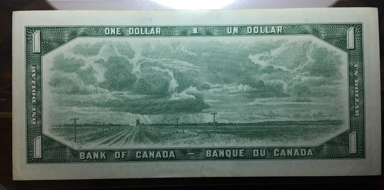 1954-Canada-$1-Bill,-Devil-Face-Questions