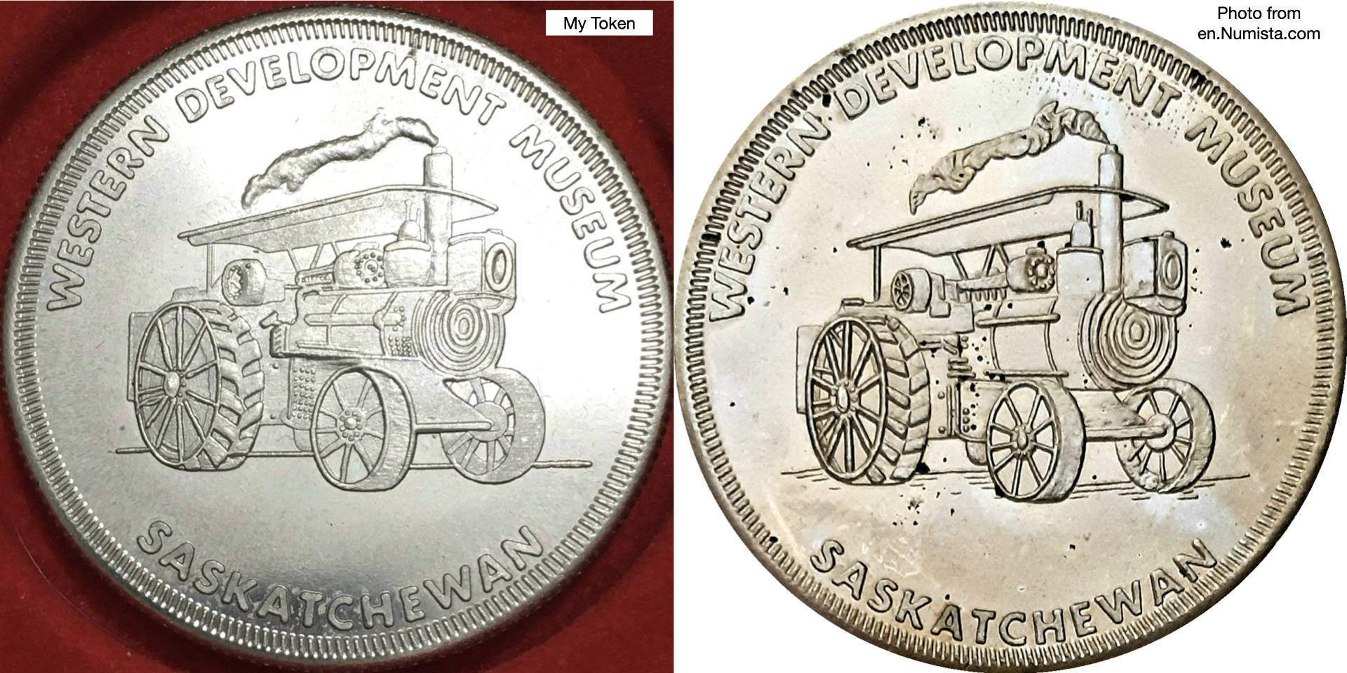 Western-Development-Museum-Token,-Updated-Design,-Fake-Or-Variety?