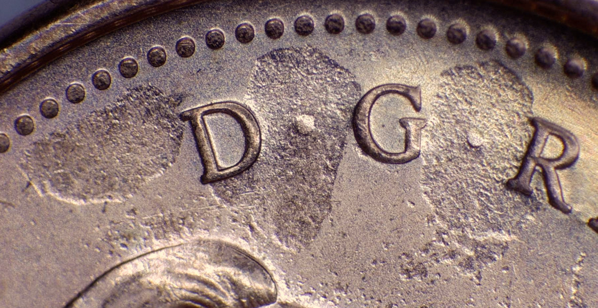 Nice-Grade-2009-Mag-Cent,-OBV-And-REV-Struck-Through-Grease