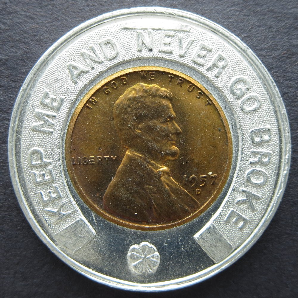 1957-D-Wheat-Cent-That-Was-Converted-Into-A-Political-Ad
