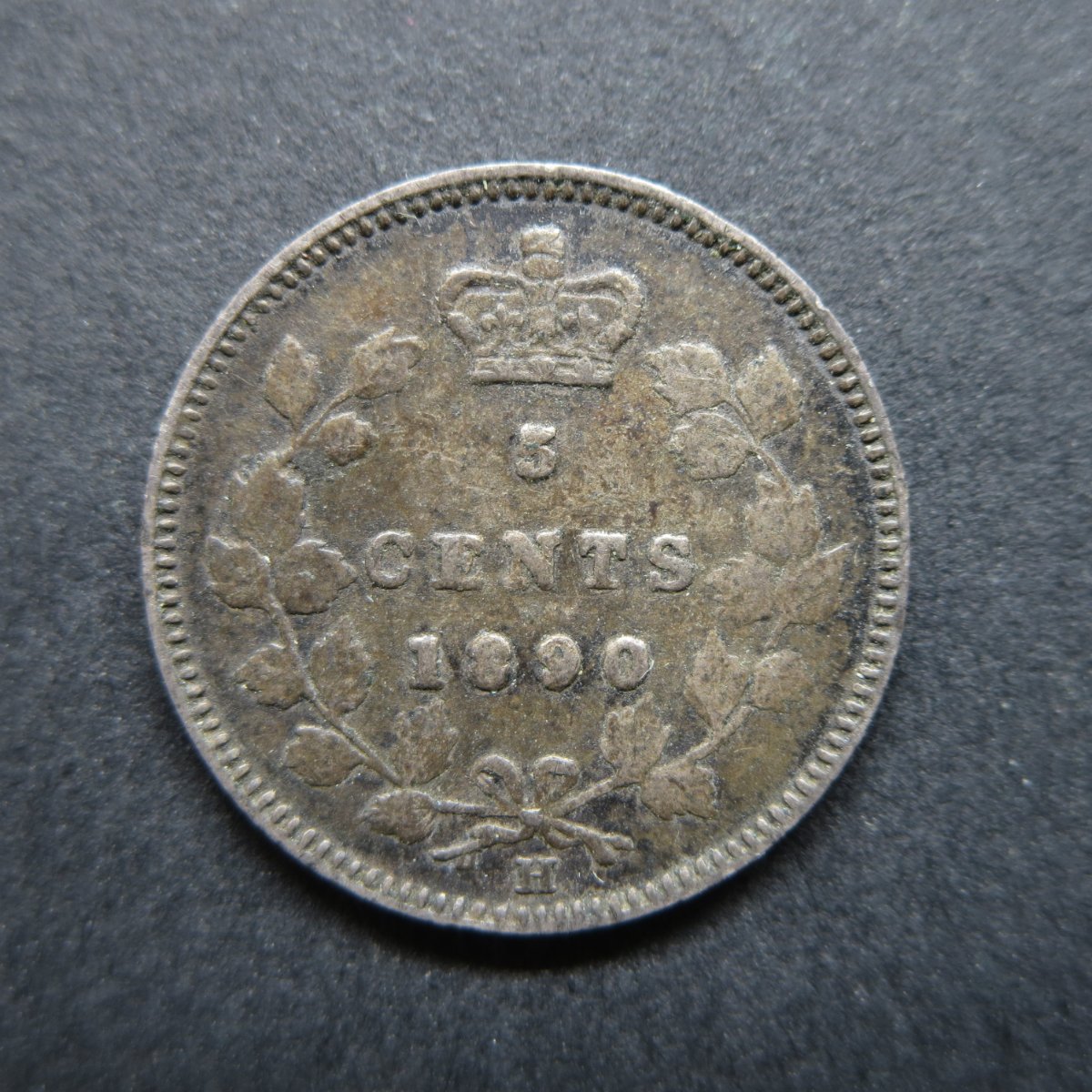 5-Cent-Queen-Victoria-1890-H,-Authentic?