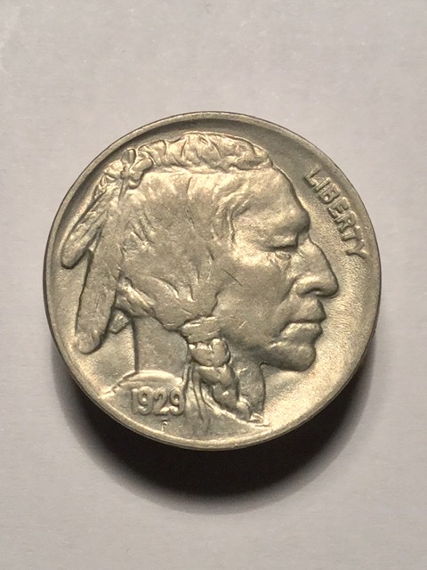 1929-Buffalo-Nickel-For-Grading