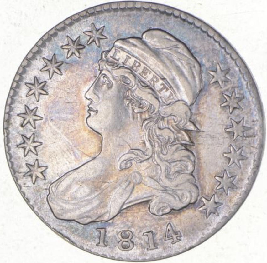 1814-Capped-Bust-Half-Dollar.-Grade.-Opinions-Please.