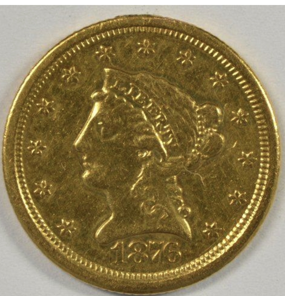 1876-S-2.5$-Liberty.-Grade.-Opinions