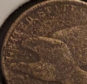 1858-Flying-Eagle-With-Strange-Letters-And-Markings