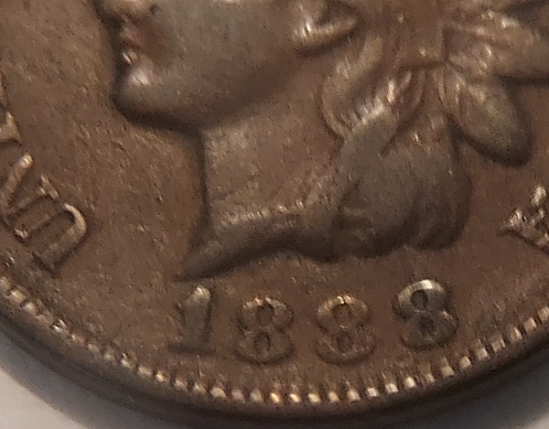 1888/7-Indian-Head-In-AU-Or-Better