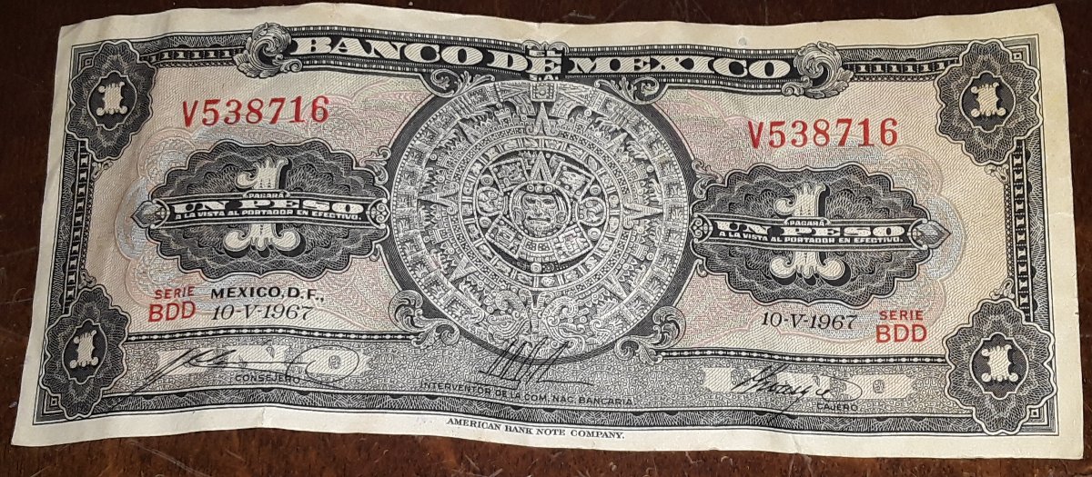 Un-Peso-10-V-1967-I'm-Clueless