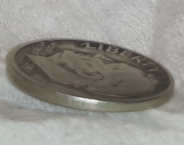 1951-Roosevelt-Dime--No-Collar