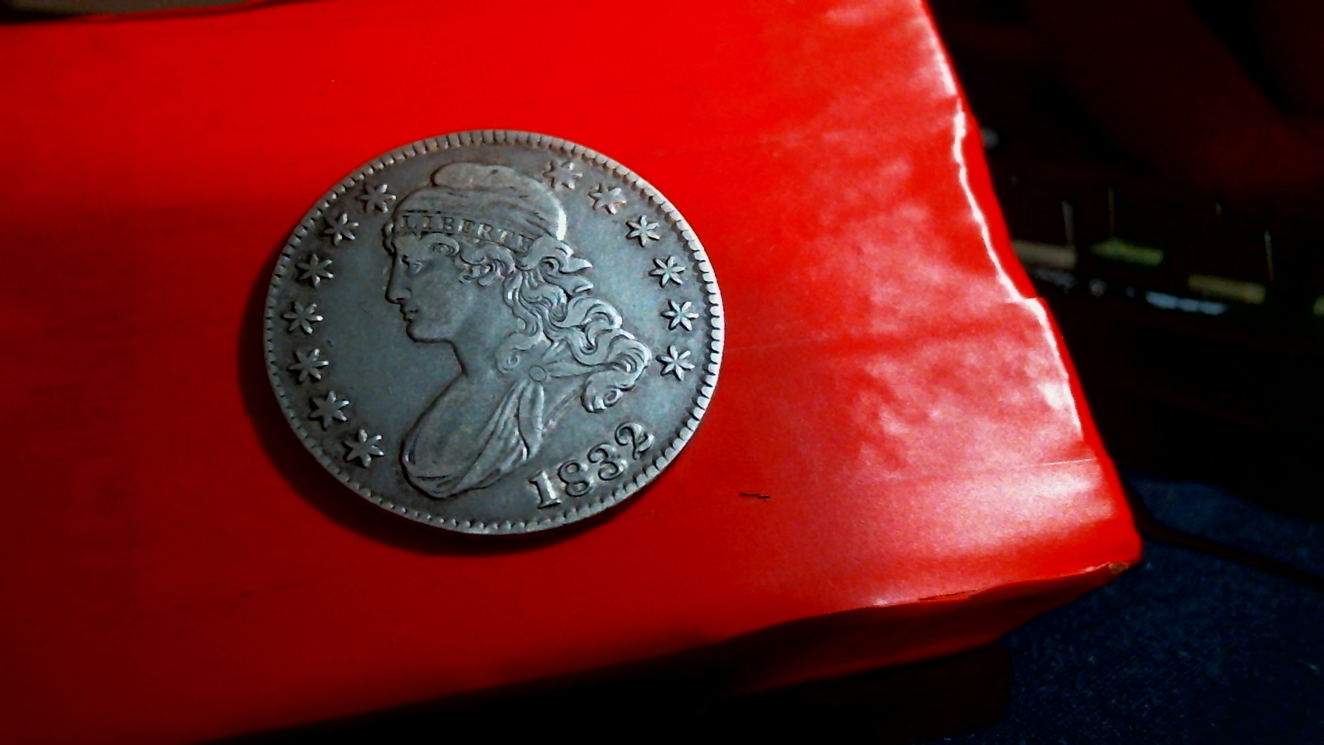 1873-Seated-Half-1832-Capped-Bust-Half