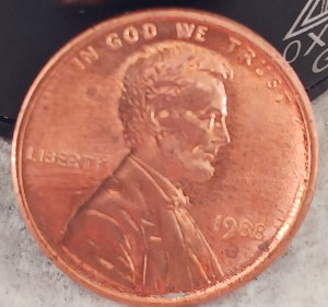 1988-Penny-With-A-Double-Profile-Image
