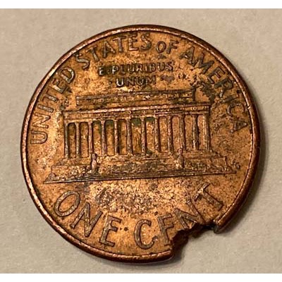 Clipped-Planchet-Or-Road-Kill?-2002-Cent