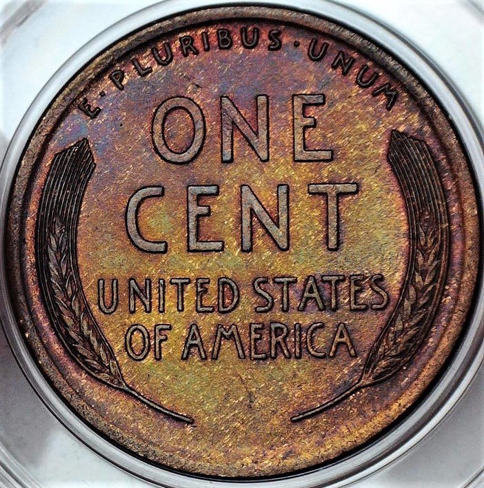 1916-P-Lincoln-Wheat-Cent,-Beautifully-Toned