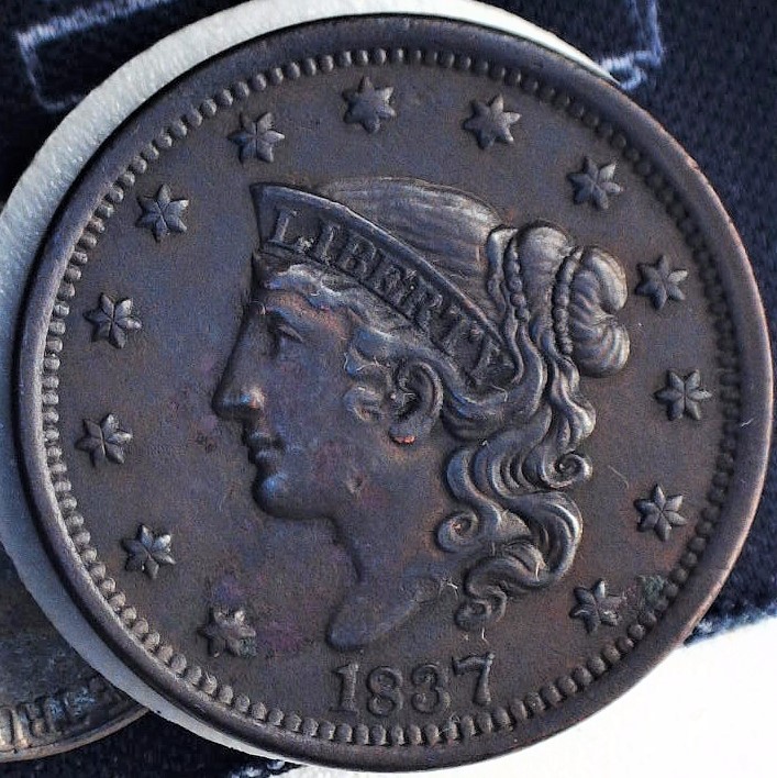 1837-Large-Cent,-Recent-Acquisition.