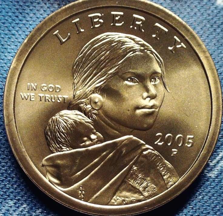 2005-P-$1-Sacagawea,-For-Grading.