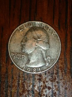 1981-Quarter-Dollar-Coin-With-Damaged?-Any-Mint-Error-Or-Valye