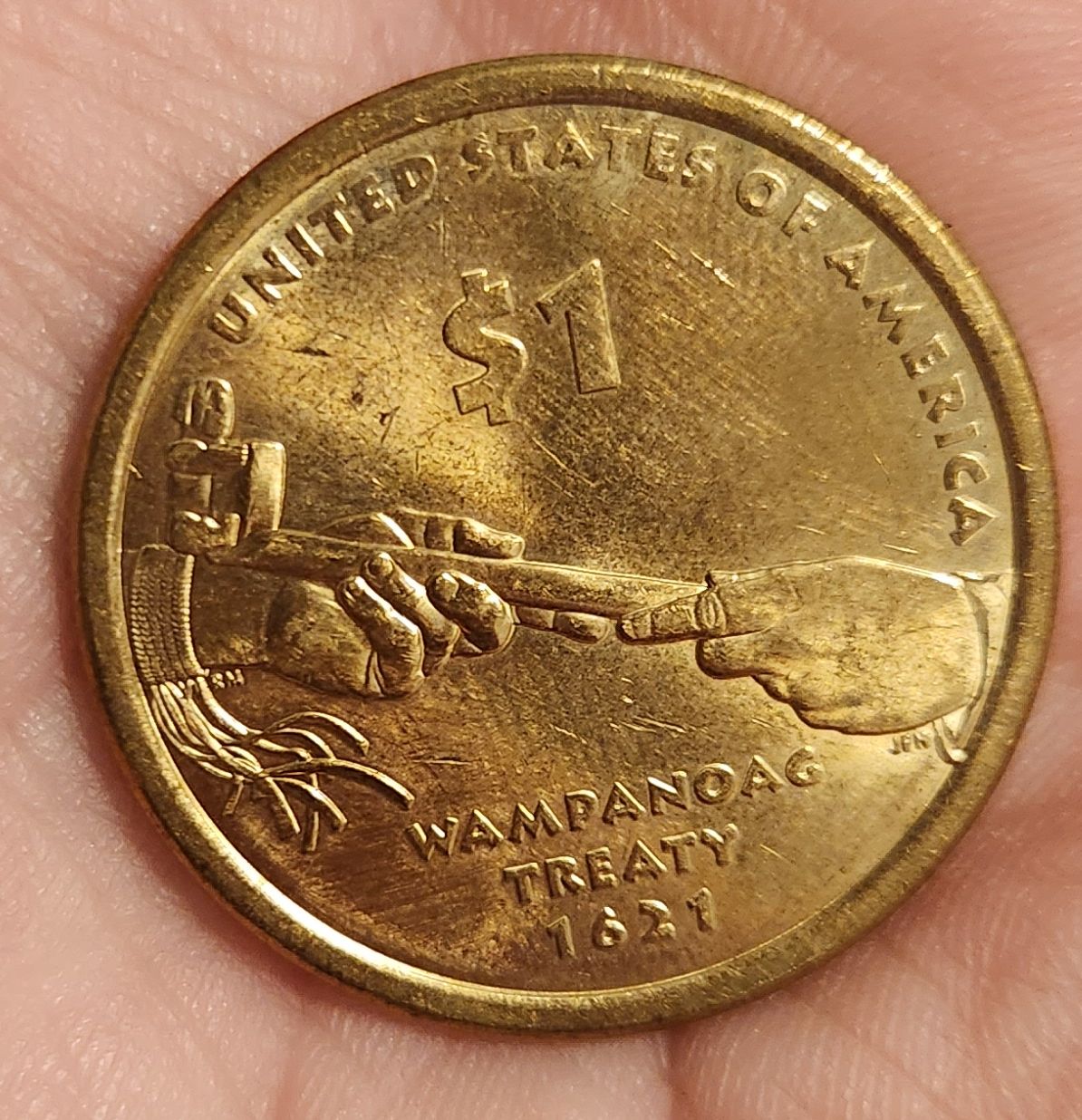 Gold-1$-Coin-With-No-Date