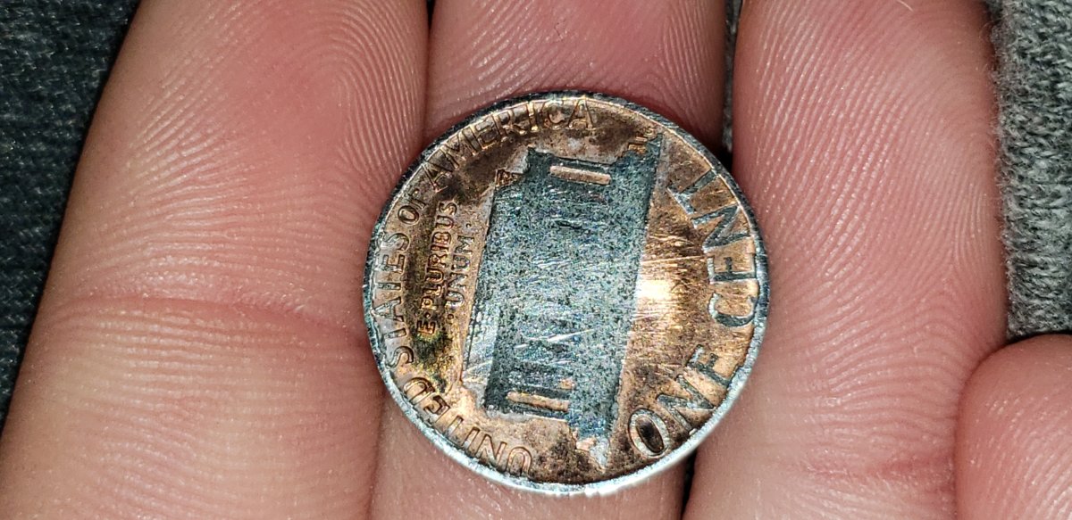1989-Penny-2.1-Grams-Silver-Color