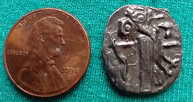 Is-This-A-Charm-Or-A-Coin-Of-Some-Sort?-Id:-Replica-Athenian-Tetradrachm
