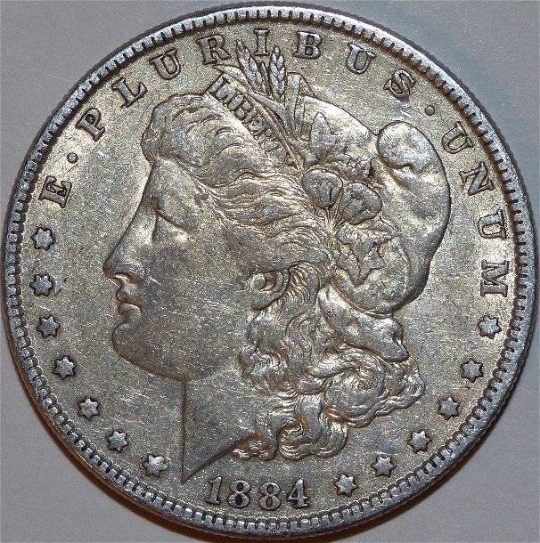 #4-Of-My-Silver-Dollars-For-Grading-And-Critiquing-An-1884-P-Morgan