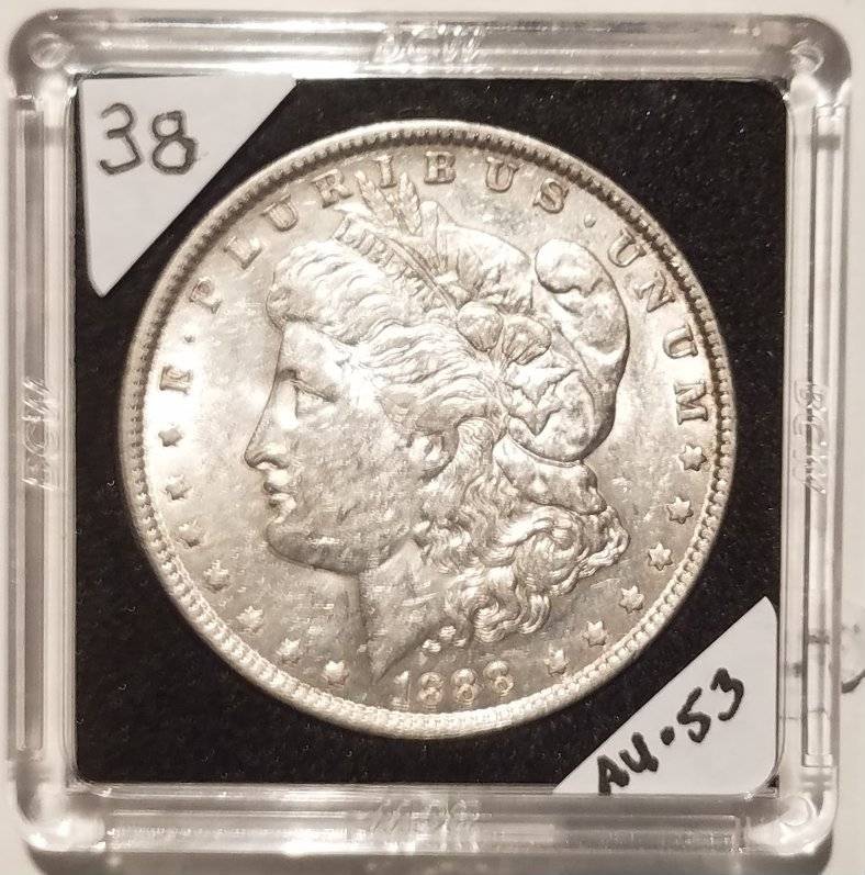 #-38-Of-My-Silver-Dollar-Collection-For--Grading-1888-P-Morgan