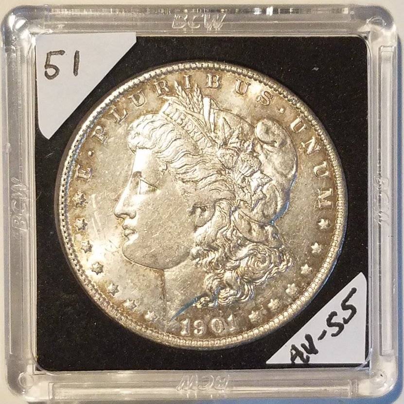 #-51-Of-My-Silver-Dollars-For-Grading-1901-O-Morgan