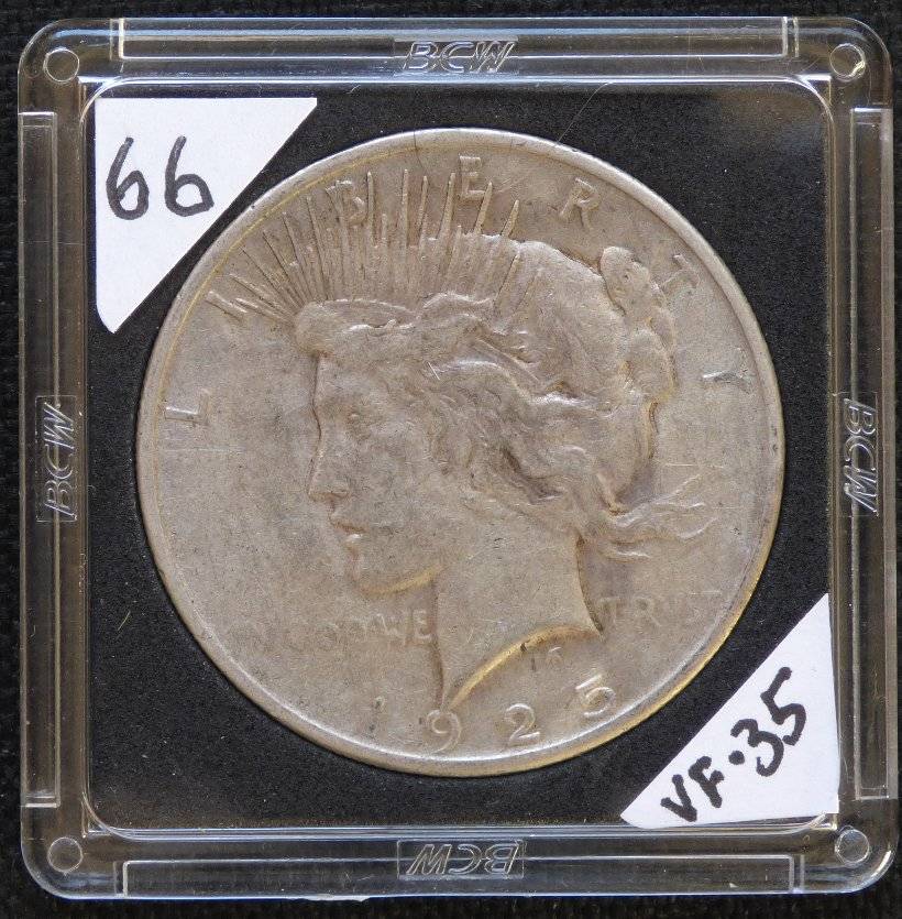 #-66-&-67-Of-My-Silver-Dollars--1925-P-&-1923-S-Peace