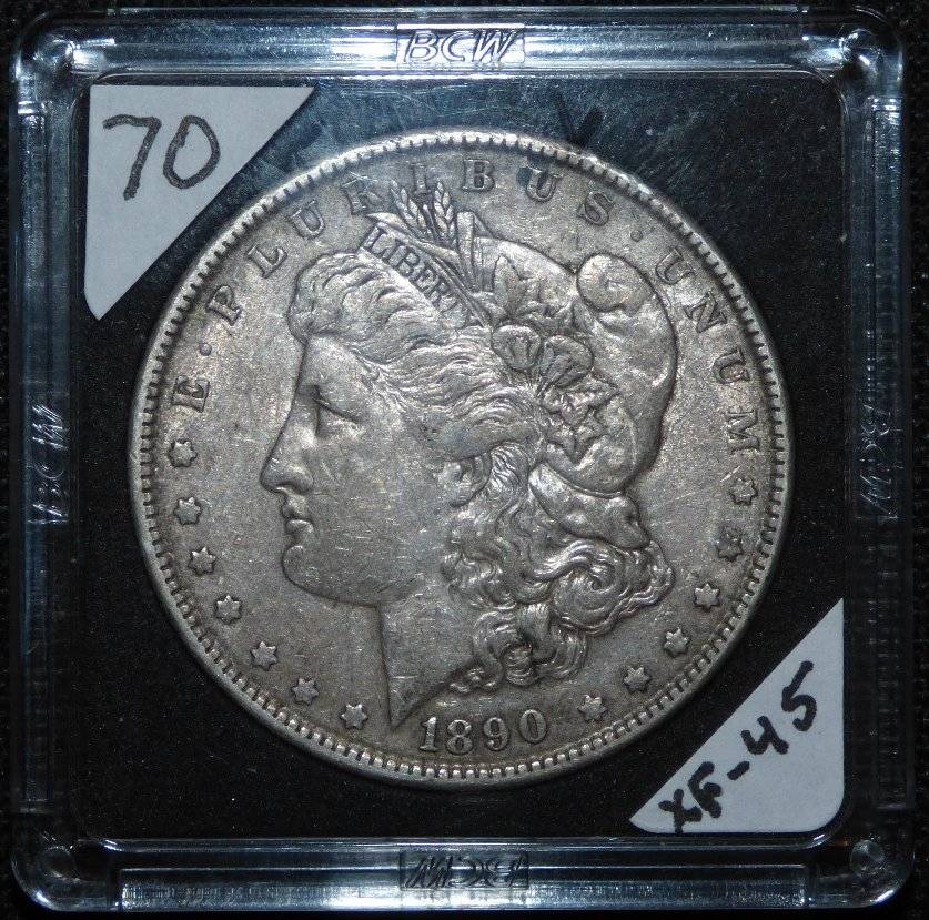 #-70-Of-My-Silver-Dollars-For-Grading-1890-P-Morgan