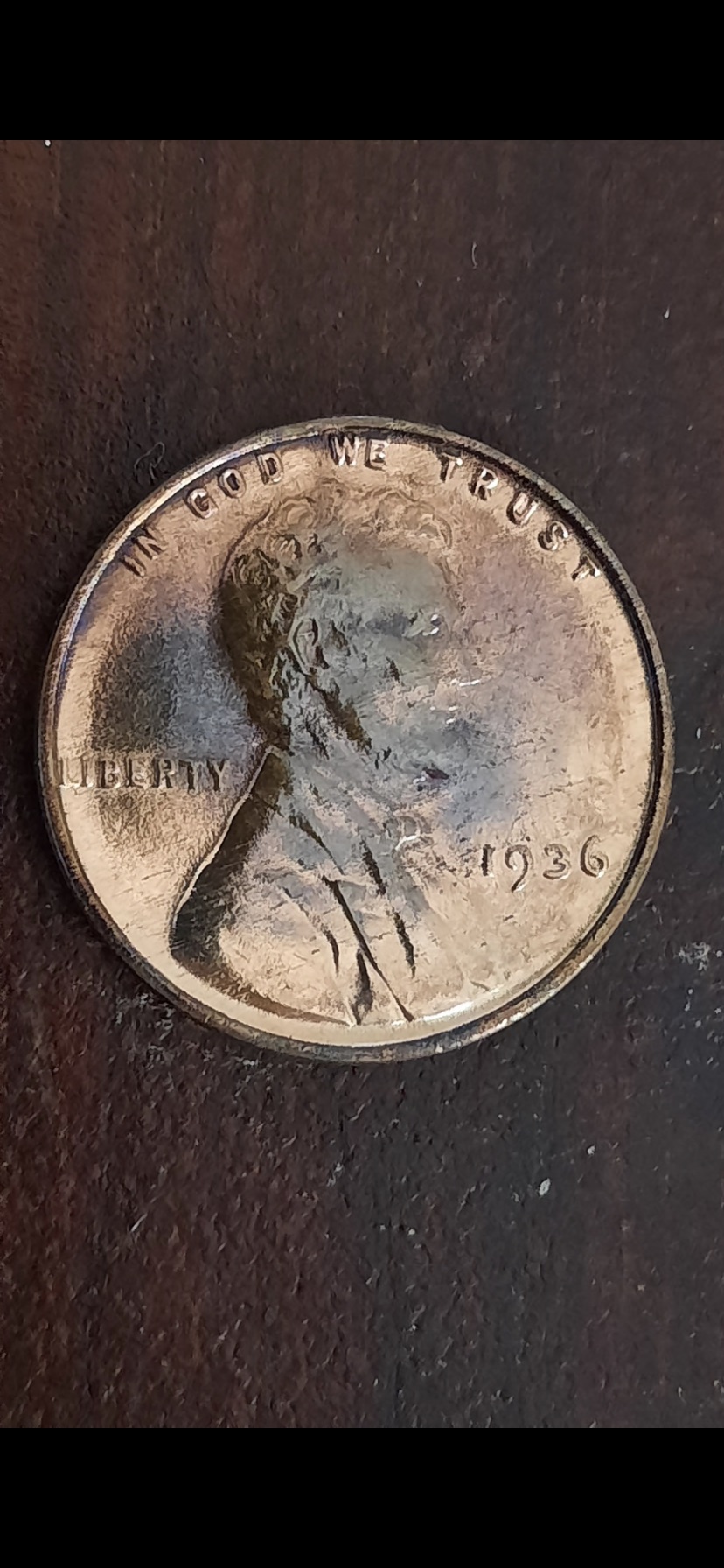 1952-And-1936-Lincoln-Cents,-Was-This-Part-Of-Some-Costume-Jewelry?