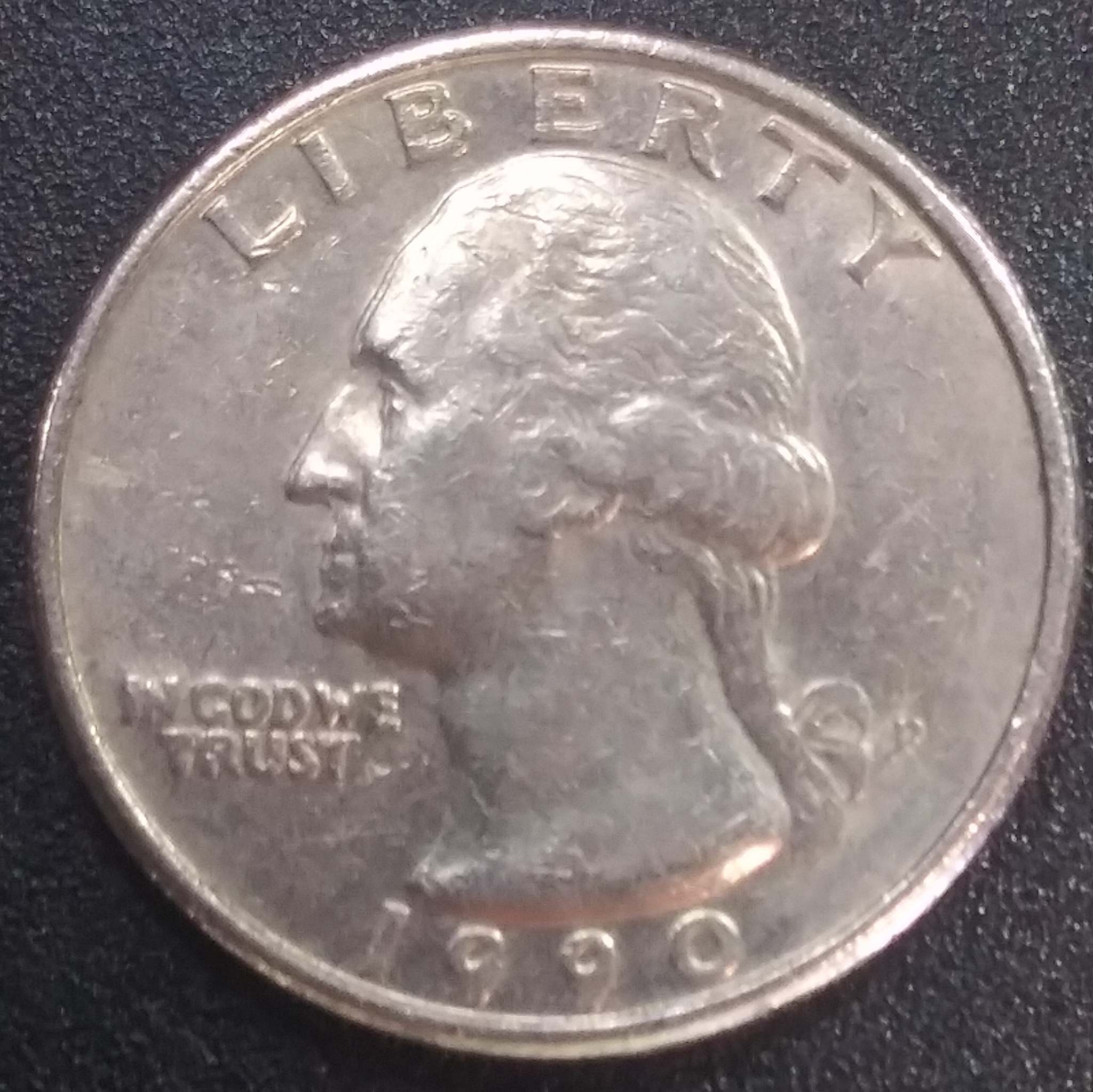 1990-P-Washington-Quarter.--Head-Doubling