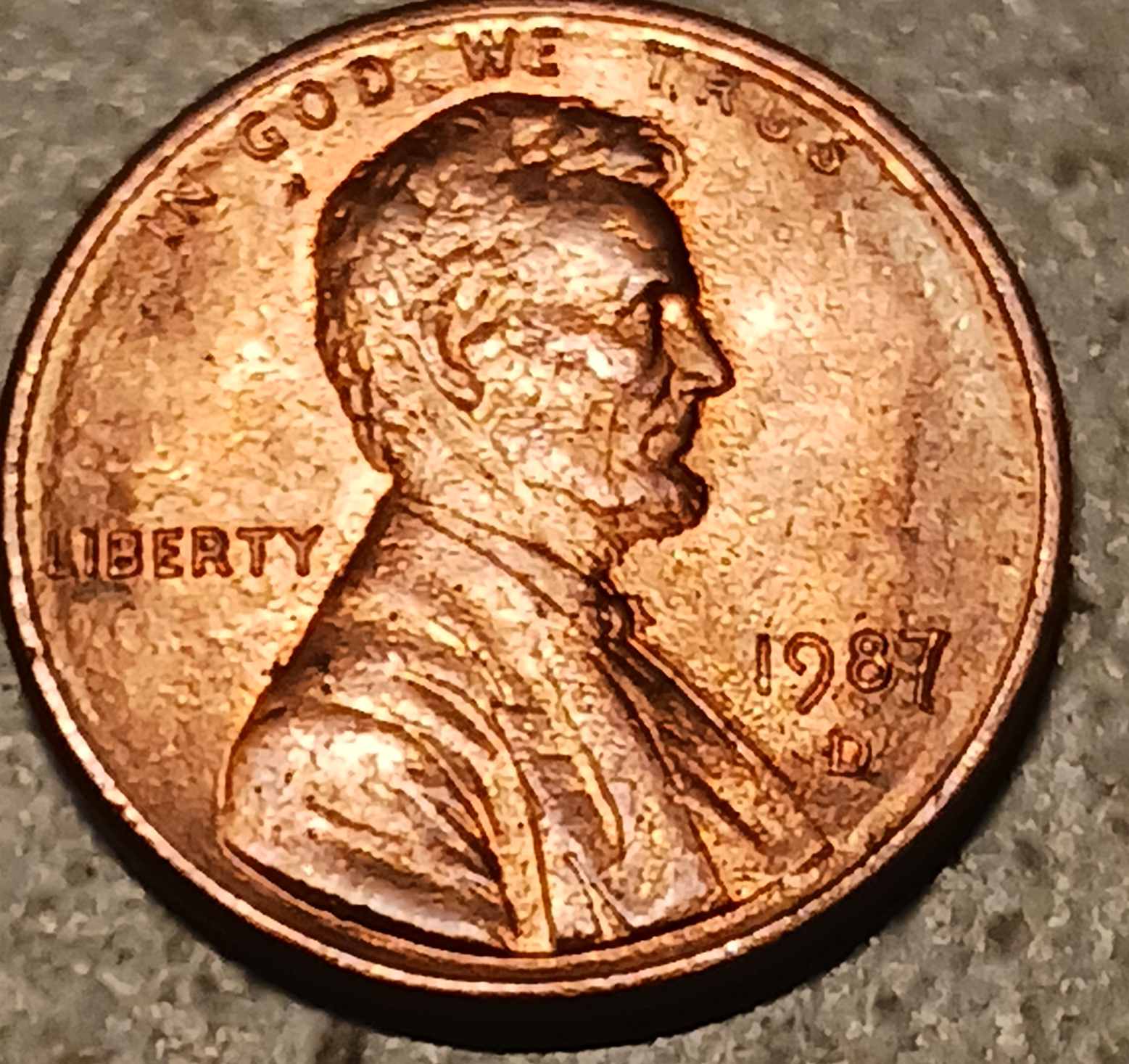1987-D-Lincoln-Cent.--Just-Die-Deterioration?