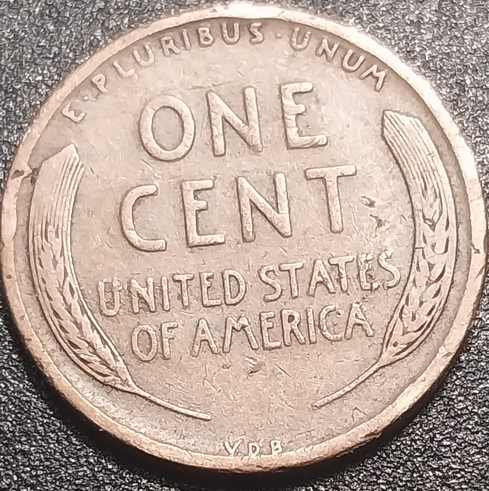 1909-Lincoln-VDB-Wheat-Cent.