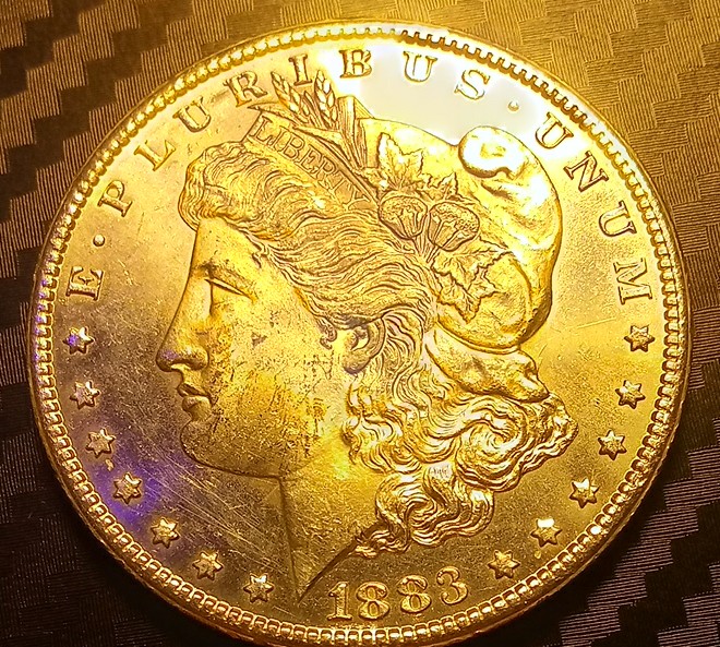 1883-CC-Heavy-Clash-Marks,-Spike-In-Eagles-Mouth.