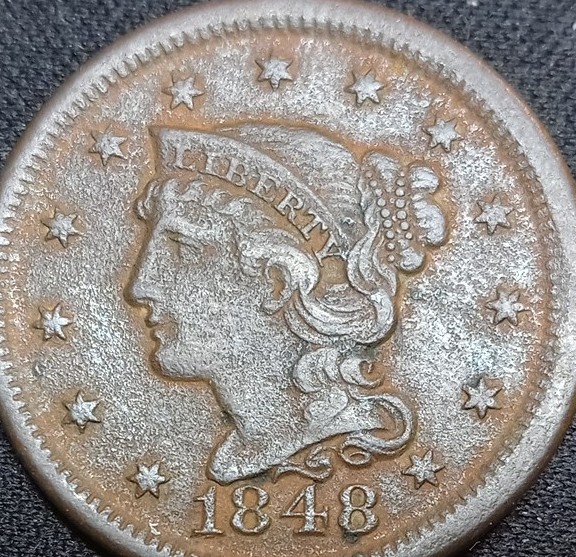 1848-Braided-Hair-Large-Cent-Help-With-Variety