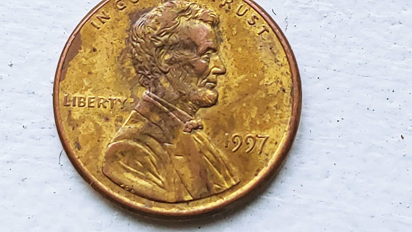 1997-Lincoln-Penny-Changes-In-Color
