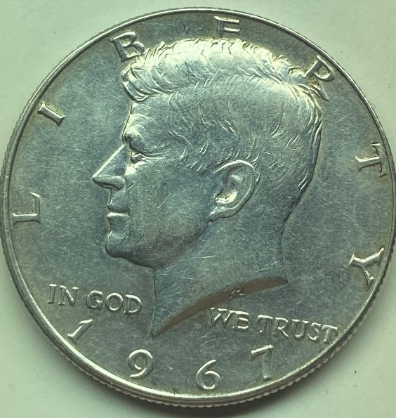 1967-P-Kennedy-Half-With-Possible-DDR,-But-More-Likely-Machine-Doubling