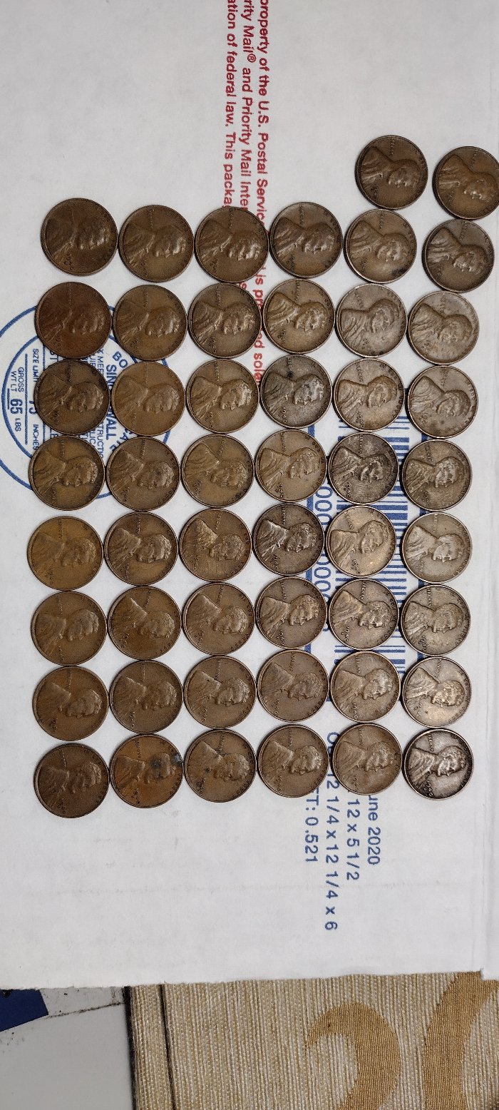 Here-Are-50-1940-D-Lincoln-Wheat-Pennies