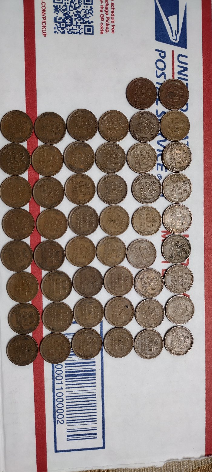 Here-Are-50-1940-D-Lincoln-Wheat-Pennies