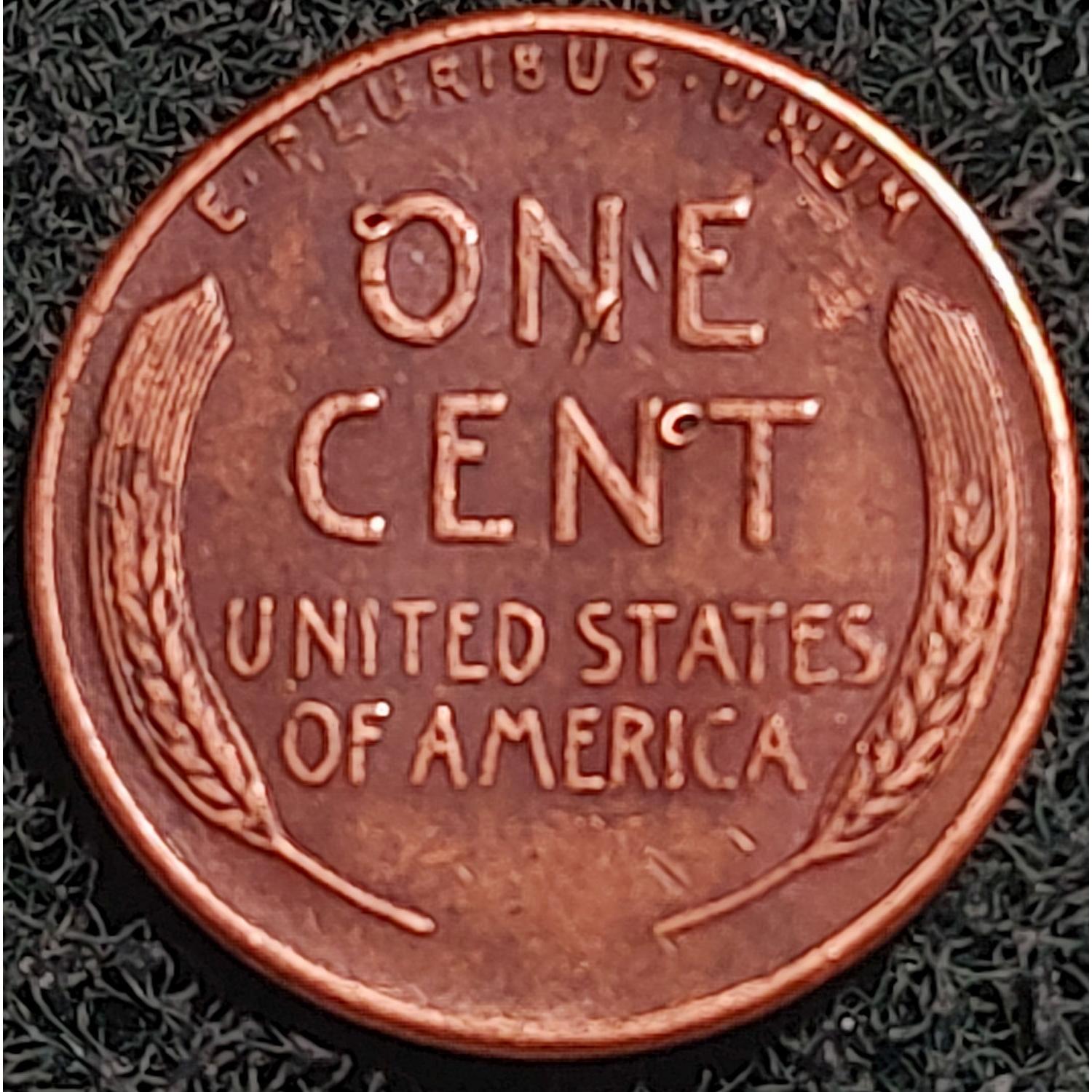 1958-Wheat-Penny-No-Mint-Mark,-Possible-Multiple-Errors-Reverse
