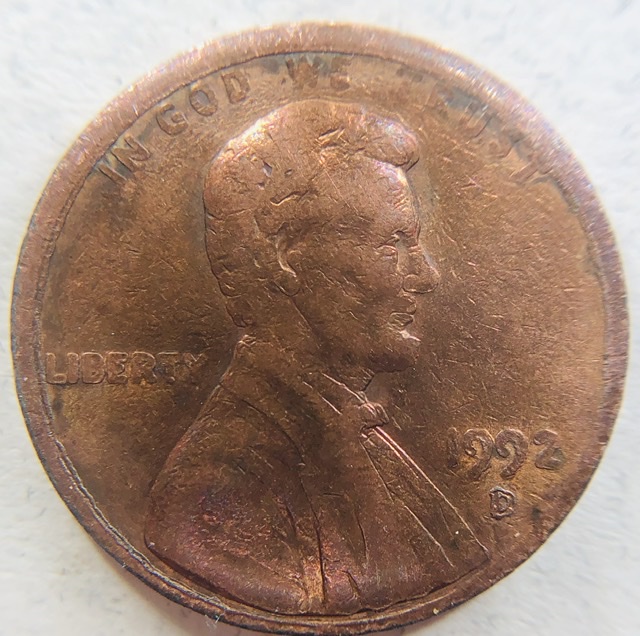 Extremely-Flat-Features-1992-D-Penny
