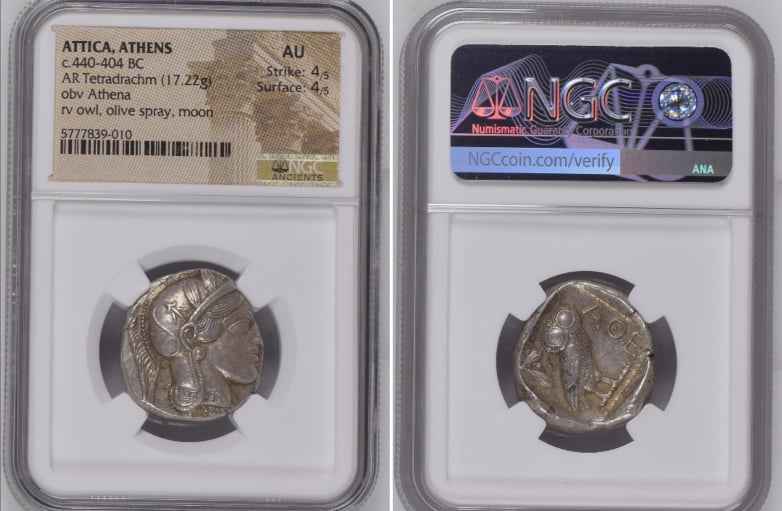 Owl-Tetradrachm-Coins