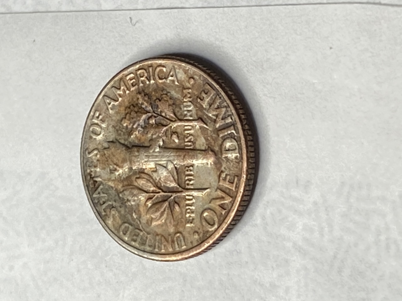 Toning-1980-D-Dime---Authentic-Toning-Or-Manmade?
