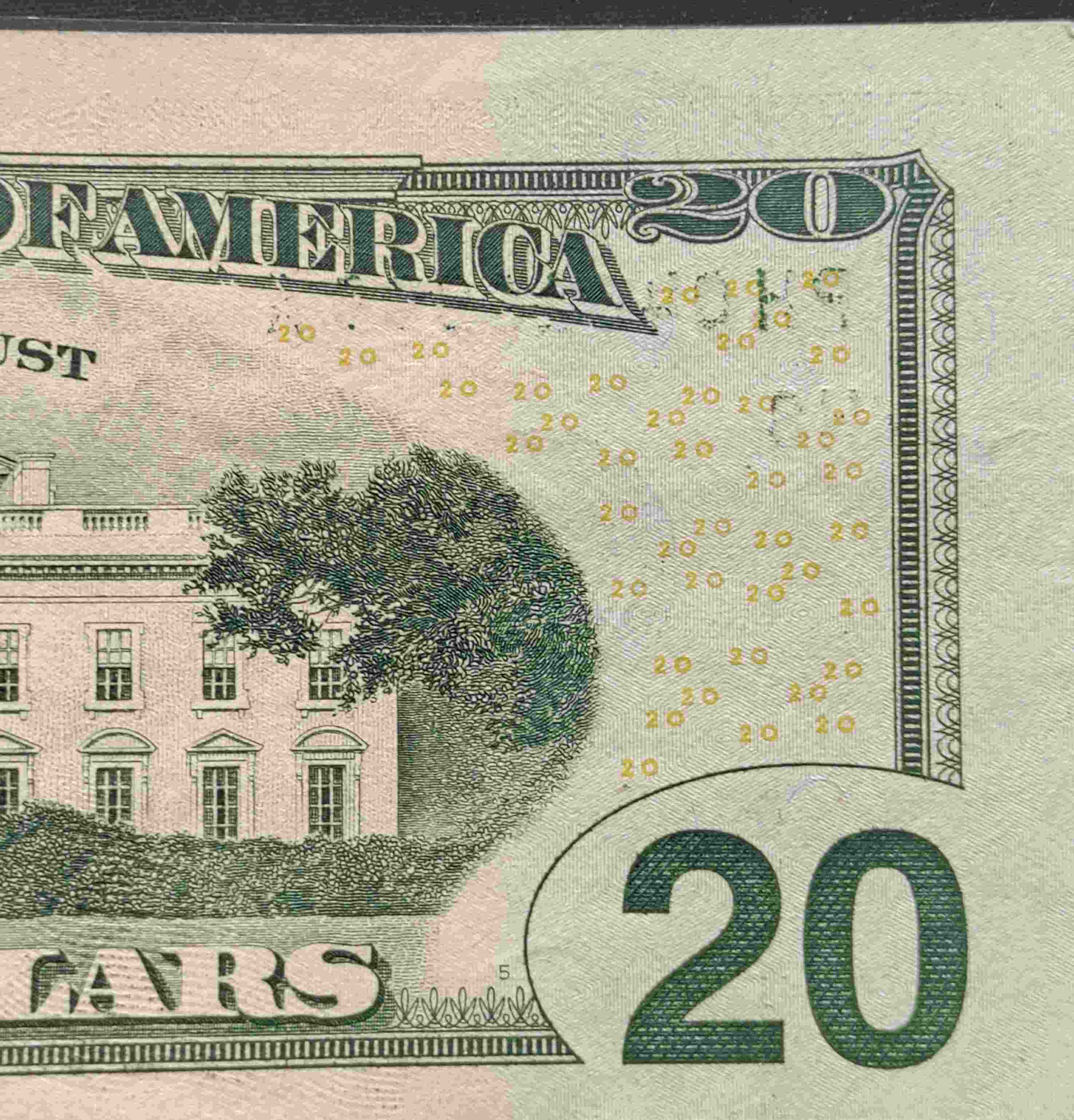 Modern-20-Dollar-Bill-Serial-Number-Ink-Error
