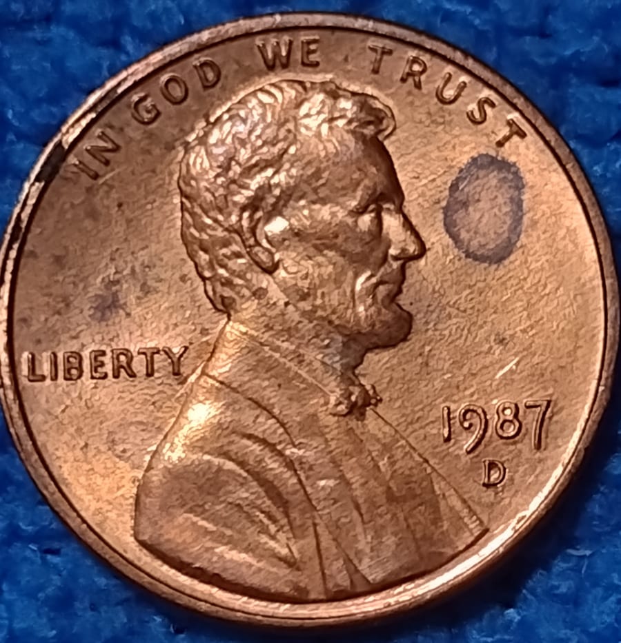1987-D-Penny-Oddball--:/